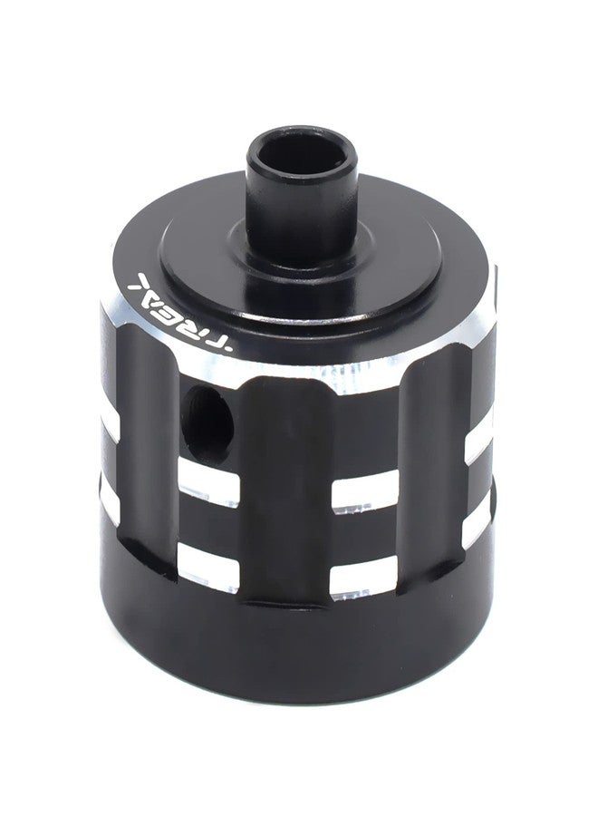 TREAL Aluminum 7075 Diff Case Differential Carrier 29mm for Arrma 1:8 KRATON 6S Extreme BASH (EXB) (Black) - Image 2